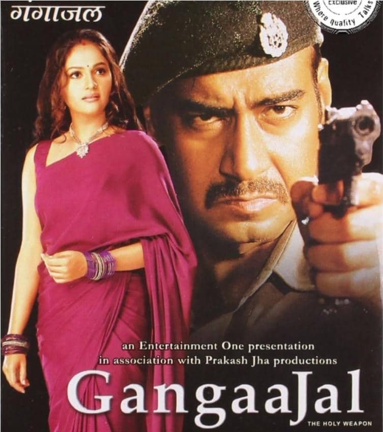 Ajay Devgan as an honest IPS officer confronting crime.