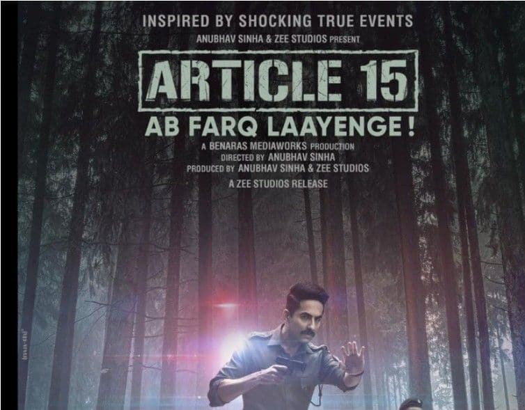 Ayushmann Khurrana as an IPS officer investigating crimes in Uttar Pradesh.