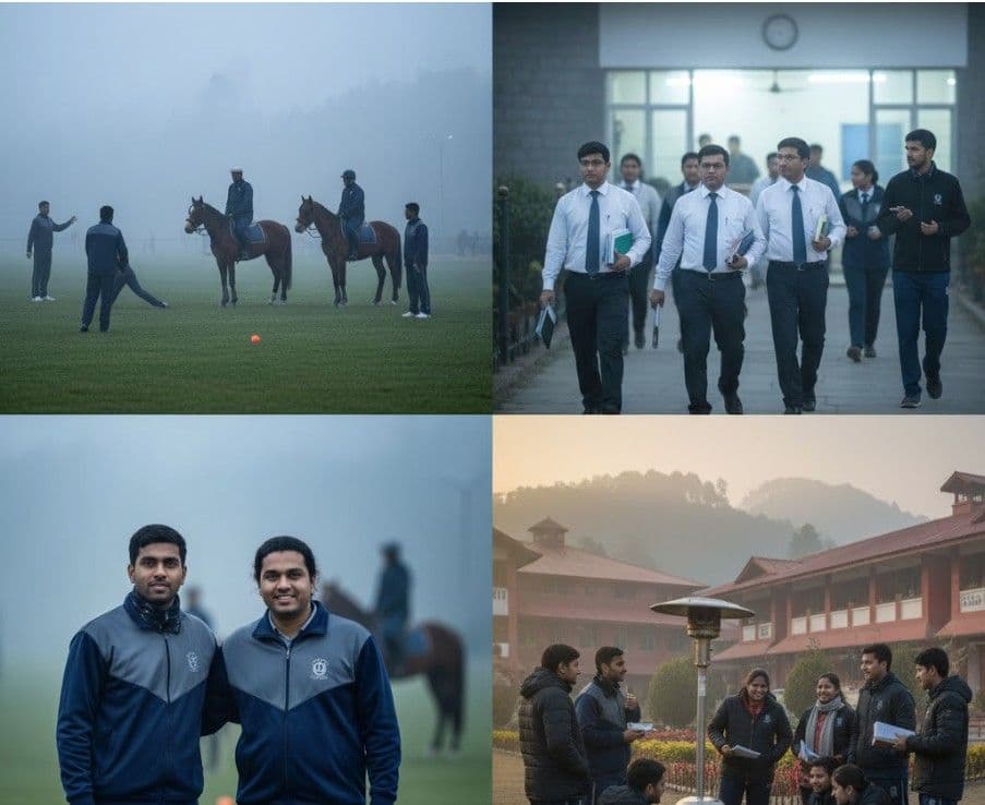 Life at LBSNAA follows a strict routine