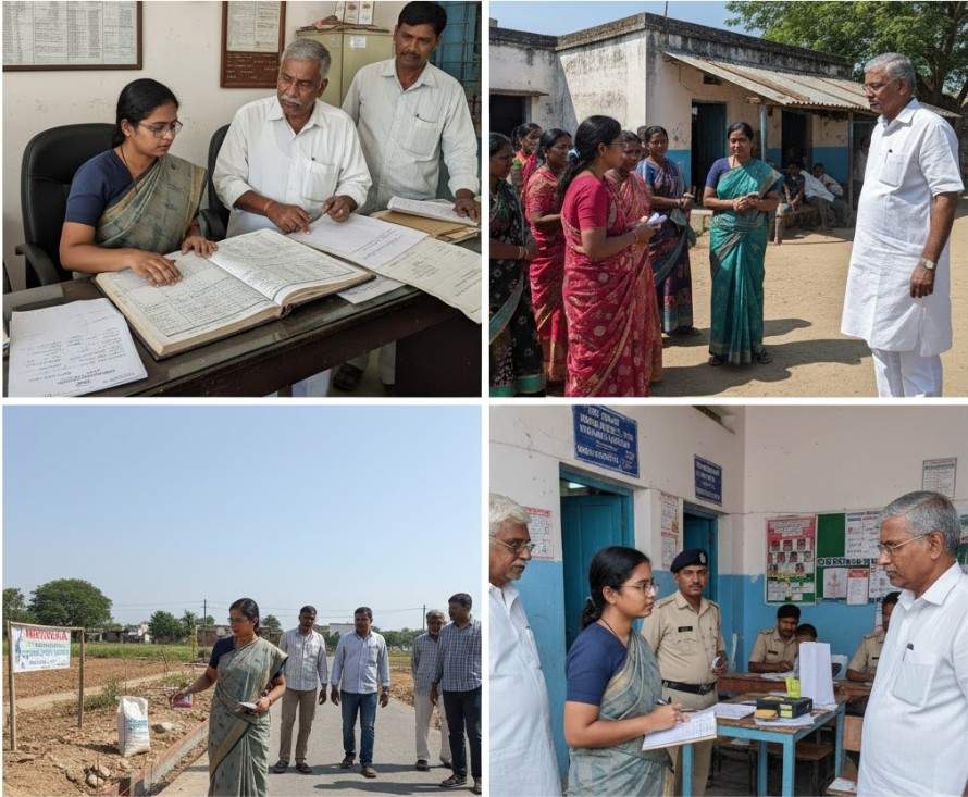 You discuss your district posting experience in phase II