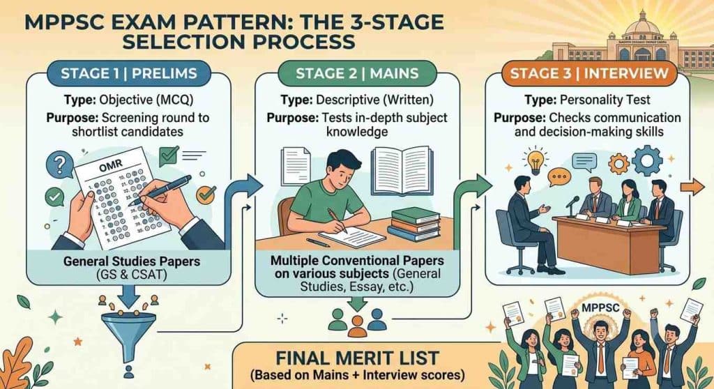MPPSC Exam Pattern MPPSC Exam Pattern