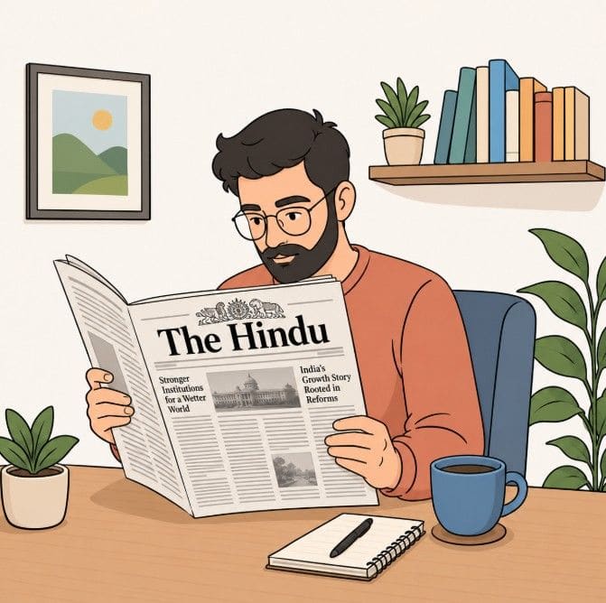 Reading Newspaper for UPSC preparation