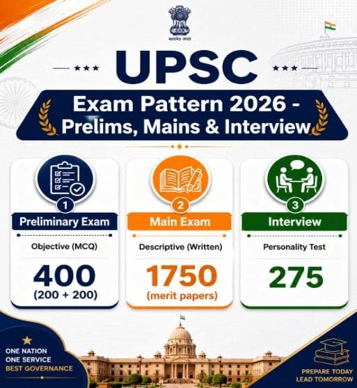 UPSC CSE Exam Pattern UPSC CSE Exam Pattern