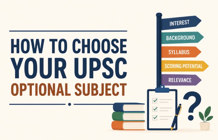 How to Choose Your UPSC Optional Subject How to Choose Your UPSC Optional Subject