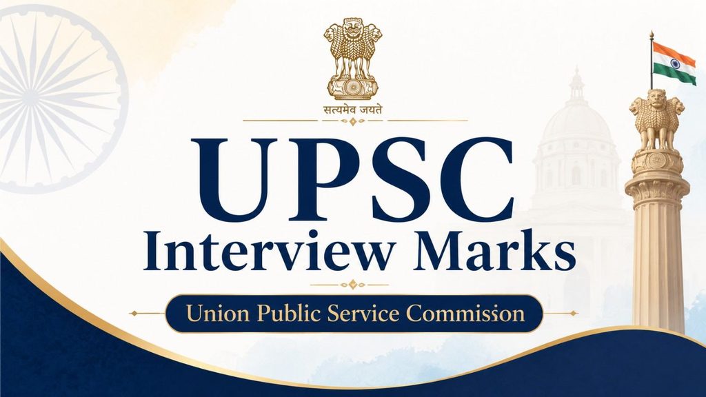 UPSC Interview Marks UPSC Interview Marks